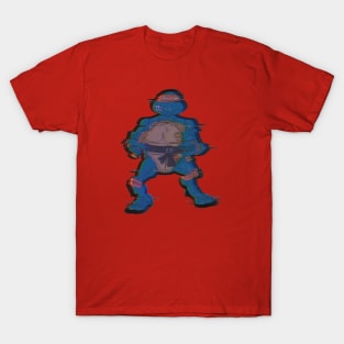 Teenage Mutant Glitchy Turtle T-Shirt